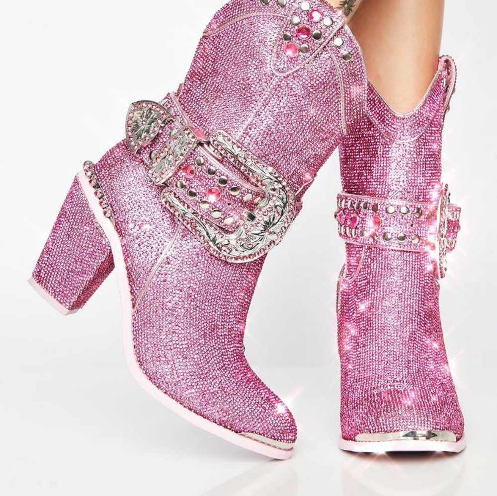 *NEW* Club ExxSheriff Shine Cowboy Boots
